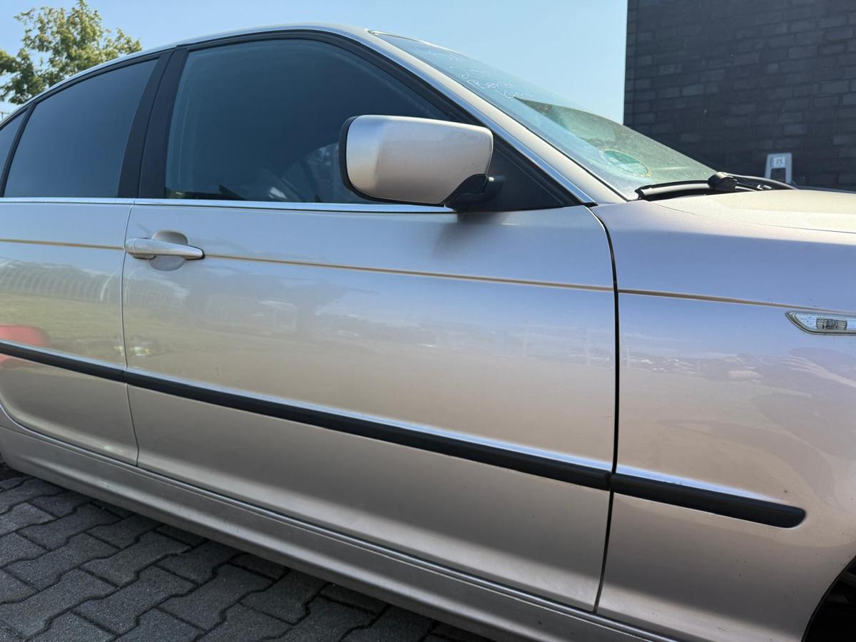 BMW 3er E46 original Tür vorn rechts 490 Diamant Metallic Titansilber Rohbau BJ04